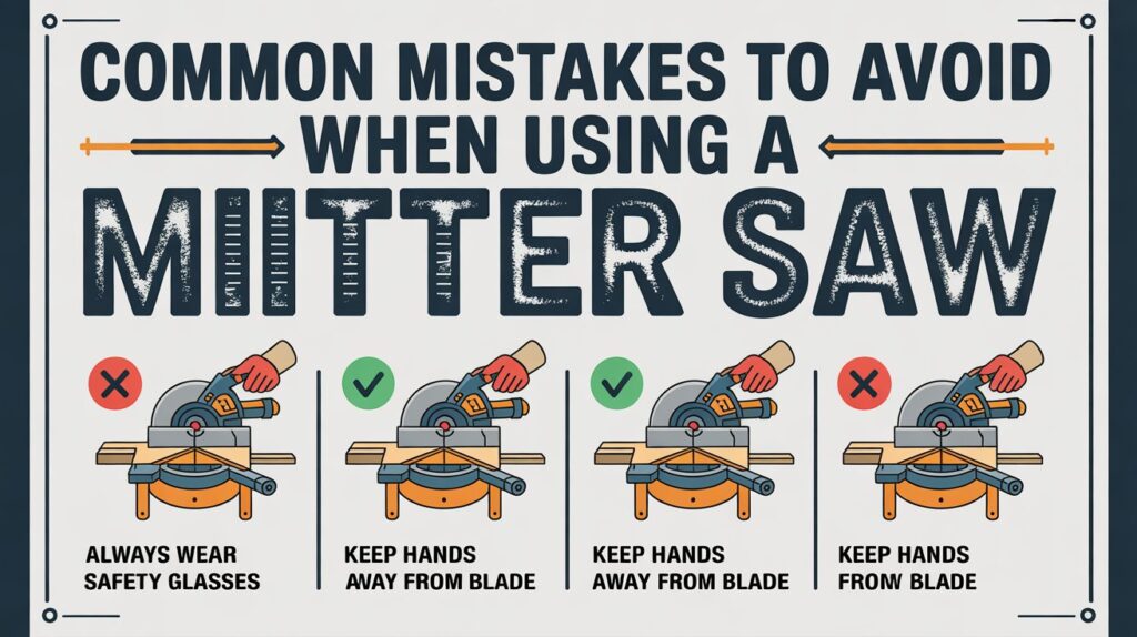 Common mistakes to avoid when using a miter saw can  how to use miter saw easily?