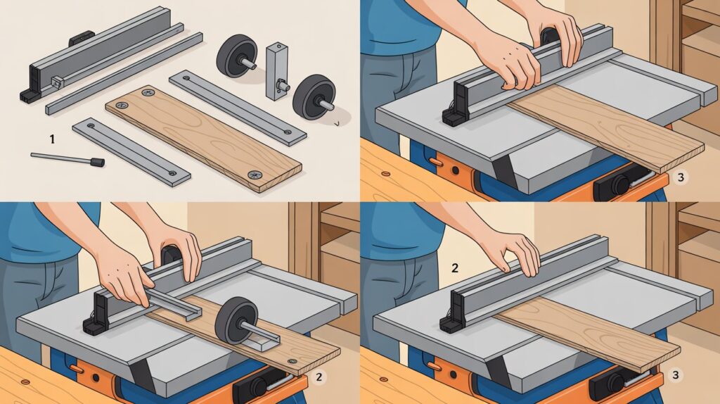 Table saw safety tools