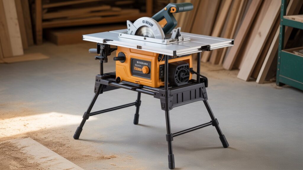 Best portable table saw with folding stand for stable and easy setup