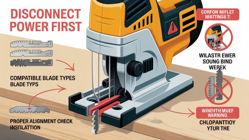 How to install a jigsaw blade and avoid common mistakes