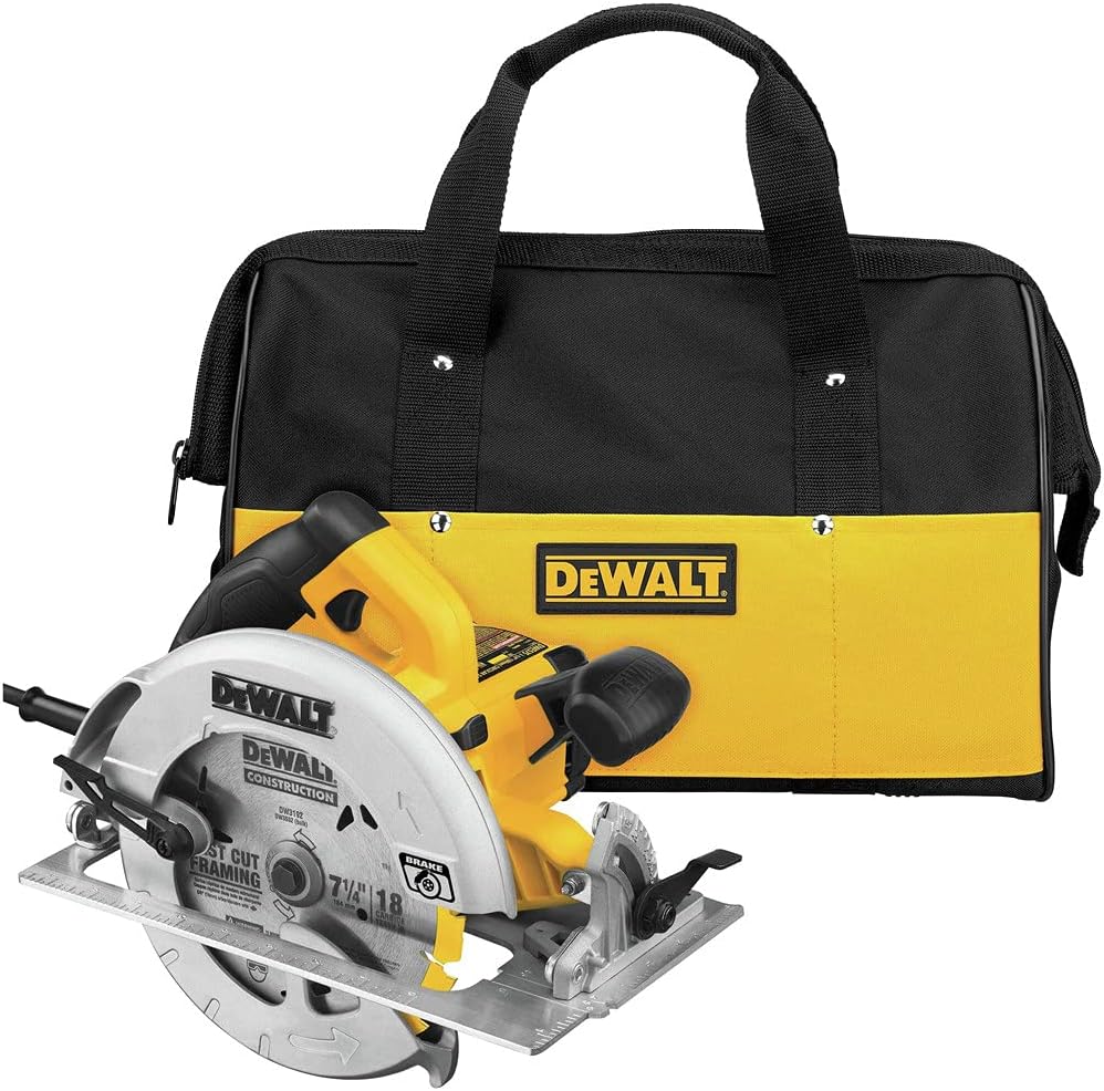 Best Circular Saw DEWALT DWE575SB delivering powerful, accurate, and durable cutting performance for woodworking projects.