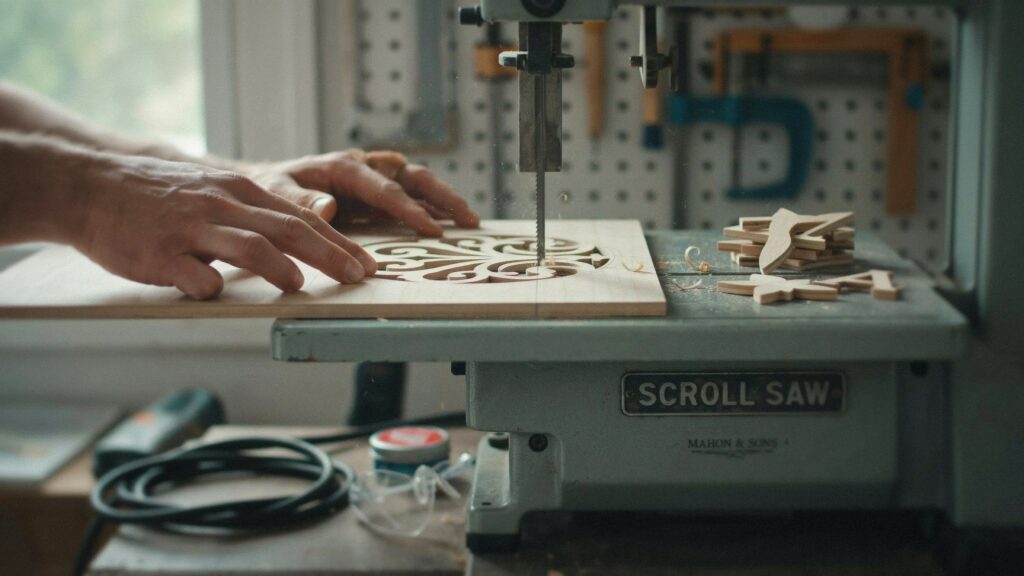 Scroll Saws for detailed woodworking patterns and decorative designs