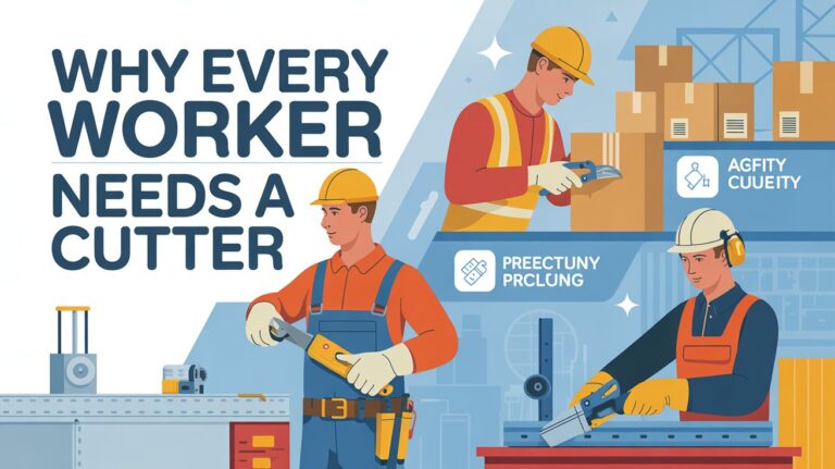 Why Every Worker Needs a Cutter? Essential cutting tool used for safety, efficiency, and productivity in modern workplaces.